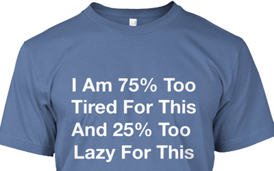 Feeling too Tired to be a Christian?