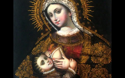 God Sucking a Nipple